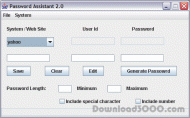 Password Assistant 2.0 screenshot